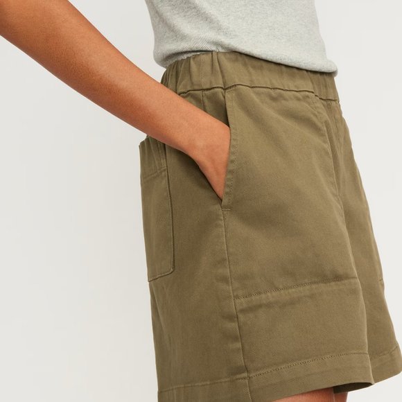 Everlane The Organic Pull-On Short - Beech - Picture 3 of 6